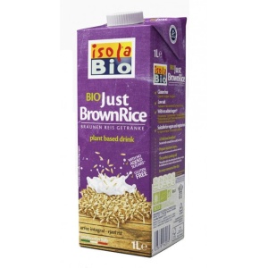 ECO Bautura din orez brun (integral), fara gluten, Isola Bio 1L - Img 3