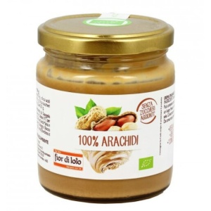 ECO Crema de arahide, fara gluten, fara zahar, Fior di Loto 200g - Img 6