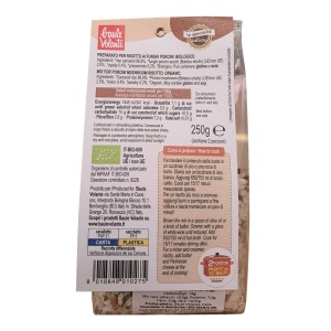 ECO Risotto cu ciuperci de padure (porcini) Baule Volante 250g - Img 3