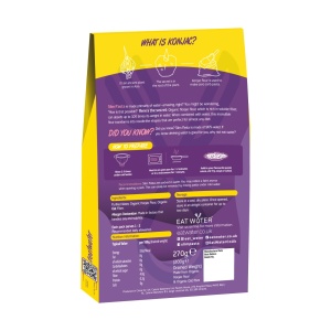 Fettuccine din faina de konjac 9kcal. BIO 270g (vegan, fara carbohidrati, fara gluten, keto) - Slim Pasta - Img 8