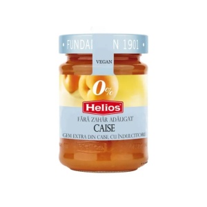 Gem de caise (fara zahar, fara gluten, vegan) 280g - Helios