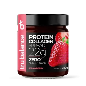 Gem de Capsuni PROTEIN COLLAGEN (fara zahar) 220g - tru balance
