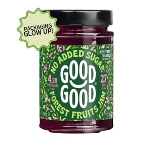 Gem KETO de fructe de padure 330ml (fara zahar, fara gluten, lowcarb) - Good Good - Img 1