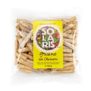 GRISINE FAINA INTEGRALA SI CHIMEN 100gr SOLARIS