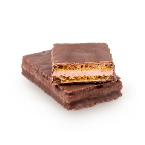 Napolitane glazurata, cu crema de coacaze (fara zahar, fara gluten, fara lactoza) 96g - Dibette - Img 5