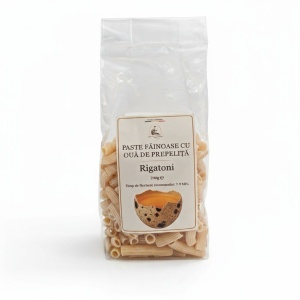 Paste Rigatoni cu oua de prepelita 200g - Darurile Prepelitei - Img 4