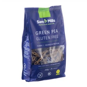 Penne proteice din mazare verde (fara gluten) 250g - SamMills - Img 5