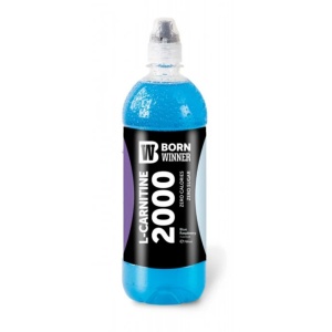 Bautura racoritoare cu L-carnitine 2000mg Blue Raspberry 700ml - Born Winner