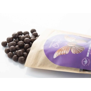 Boabe cafea invelite in ciocolata cu lapte cu Colagen (fara zahar, vegan ) 200g - Sweeteria Chic - Img 3