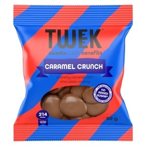 Caramel crunch (fara zahar) 50g - Tweek