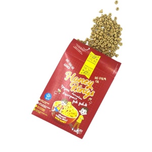 Cereale crocante inelușe cu miere și vitamine (fără zahăr, fara ulei de palmier) 250gr - The Bee Bros - Img 2
