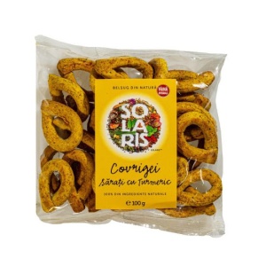 COVRIGEI SARATI CU TURMERIC (fara zahar) 100g SOLARIS