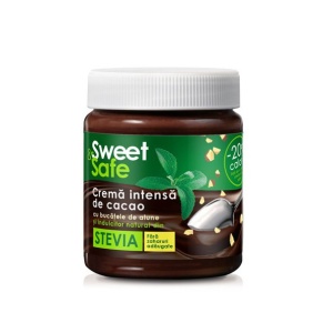 Crema intensa de cacao si alune cu Stevia 220g - Sweet&Safe - Img 2
