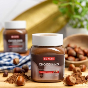 Crema tartinabila KETO Alune si Cacao (fara zahar) 250G - BE KETO - Img 2