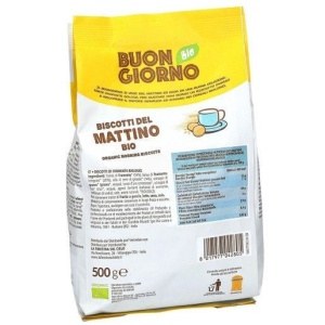 ECO Biscuiti BuongiornoBio de dimineata (fără ulei de palmier) Finestra Sul Cielo 500g - Img 3