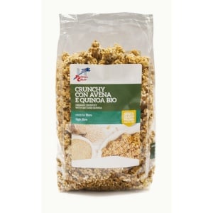 ECO Musli crocant cu fulgi ovaz si quinoa, Finestra Sul Cielo 375g - Img 2