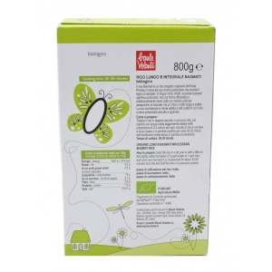 ECO Orez Basmati integral Baule Volante 800g - Img 3