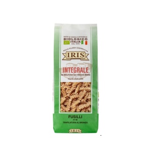 ECO Paste Fusilli din grau dur integral Iris Bio 500g