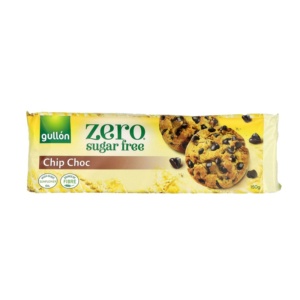 Fursecuri cu bucati de ciocolata (fara zahar) 150g - Gullon