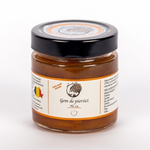 Gem de piersici (fara zahar) 240g - Livada Domnitei
