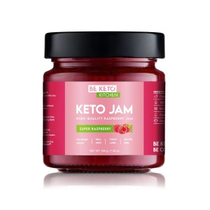 Gem keto cu zmeura (fara zahar, cu Stevia) 200g - BE KETO