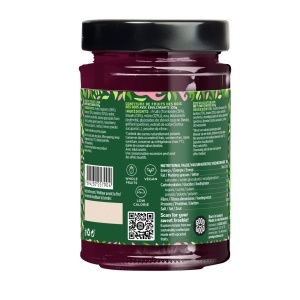 Gem KETO de fructe de padure 330ml (fara zahar, fara gluten, lowcarb) - Good Good - Img 2