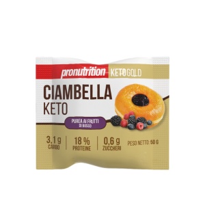 Gogoasa KETO cu Fructe de Padure (fara zahar, lowcarb) 50g - Pro Nutrition