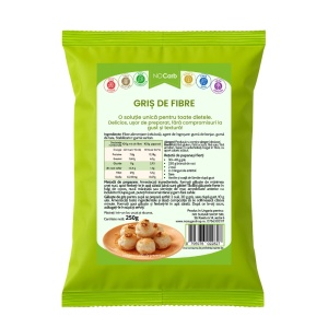 Gris de fibre (fara gluten) 250g - NoCarb