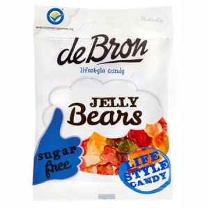 Jeleuri ursuleti (fara zahar, fara gluten, fara lactoza) 90g - DeBron