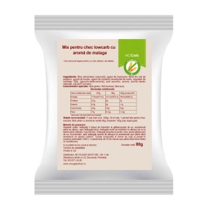 Mix pentru chec cu MALAGA (lowcarb, fara zahar, fara gluten, keto) 80g - NoCarb