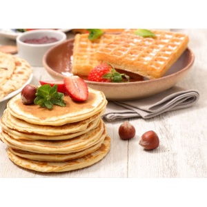 Mix pentru Clatite si Waffe Low Carb, proteic, fara zahar 400g - FeelingOK - Img 2