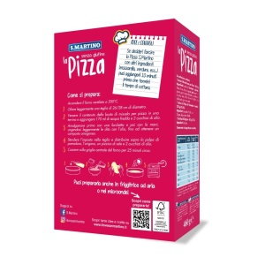 Mix pentru pizza fără gluten S.Martino 460g - Img 3