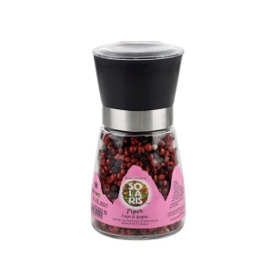 MIX PIPER ROSU SI NEGRU 70g (rasnita reutilizabila) SOLARIS