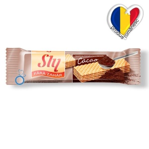 Napolitana cu crema de cacao (fara zahar) 20g - Sly