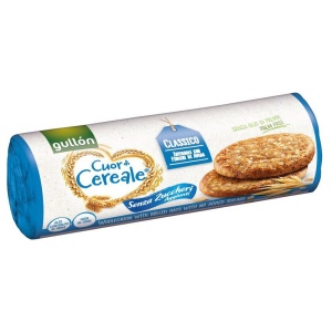 Biscuiti cu cereale integrale si fulgi de ovaz (fara zahar, vegan) 280g - Gullon