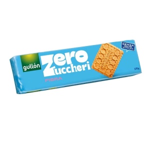 Biscuiți cu fibre vegetale Fibra (fara zahar, fara ulei de palmier, vegani) 170g - Gullon ZERO