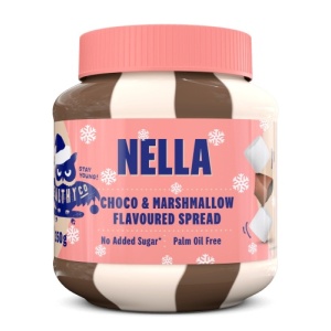 Crema tartinabila cu cacao si bezea, cu Stevia MARSHMELLOW CHOCO (fara zahar, fara ulei de palmier) 350g - HEALTHYco