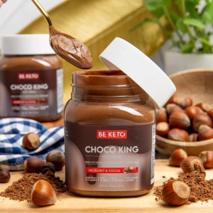 Crema tartinabila KETO Alune si Cacao (fara zahar) 250G - BE KETO - Img 3