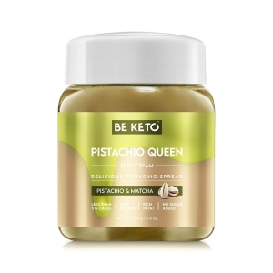 Crema tartinabila KETO Queen FISTIC + MCT (fara zahar) 250g - BE KETO