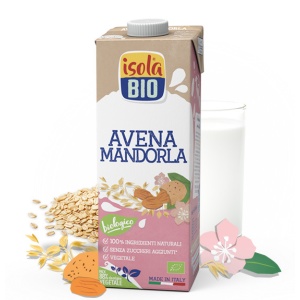 ECO Bautura de ovaz si migdale, fara zahar, Isola Bio 1L - Img 3