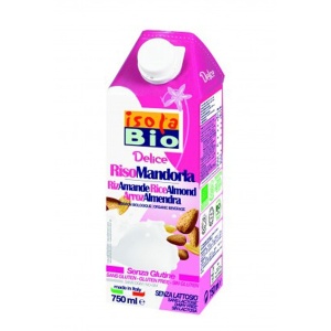 ECO Bautura din orez cu migdale, fara gluten, Isola Bio 1L - Img 4