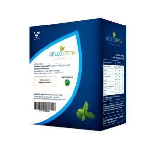 Îndulcitor natural cu stevia, cutie 40 pliculețe - GrecoStevia - Img 2