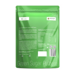 Indulcitor natural cu Stevia pulbere (fara gluten) 2kg - Green Sugar - Img 2