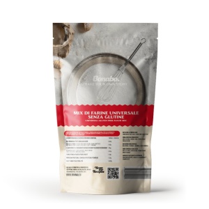 Mix de Faina Universala (fara gluten, fara lactoza) 1kg - Bonabo - Img 2