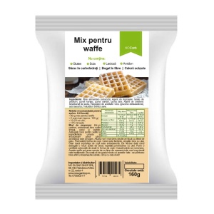 Mix pentru Gofre (Waffe) fara Carbohidrati 160g - NoCarb