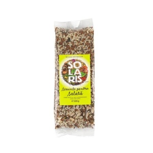 MIX SEMINTE PENTRU SALATA (susan, floarea soarelui, in, chia, pin,dovleac) 100gr SOLARIS