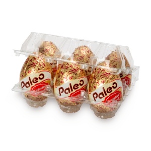 Oua de ciocolata amaruie (fara zahar) 6buc x 20g - Paleo - Img 1