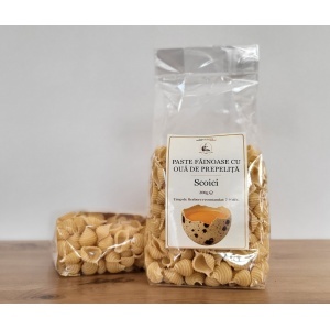 Paste Scoici cu oua de prepelita 200g - Darurile Prepelitei