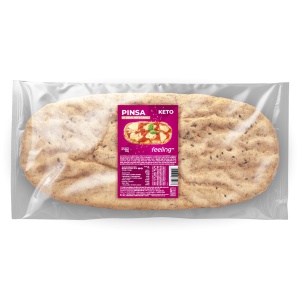 Pinsa KETO din Cereale Integrale (fara zahar, proteica, lowcarb) 180g - FeelingOK