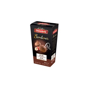 Praline ciocolata cu lapte si alune (fara zahar) 150g - Delaviuda